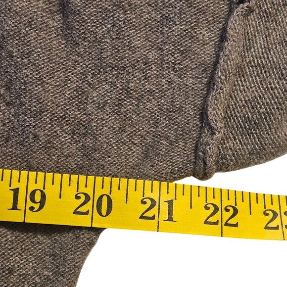 Free People Off Shoulder Sweater Dress Gray Med Cozy Quiet Luxury Dark Academia - Picture 12 of 15